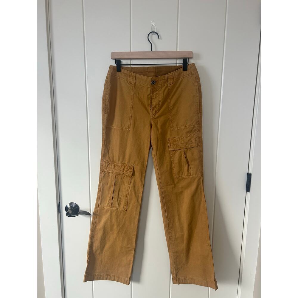 Free People Utility Cargo Pants‎ Canyon Moon/Yellow Size 4